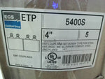  ETP 5400S Set Screw Type 4" Coupling Qty 5 Image