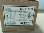  ETP 6200S (2 Pcs) Compression Type EMT Coupling Size 2" Image