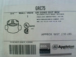  Appleton GRC75 Mall Iron 3/4" Conduit (1PC) Outlet Box Image