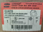  Crouse-Hind GUAX36 Condulet 1" Box with Cover (1 Pc) Image