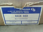 Edwards 349 Weatherproof Back Box (1 Pc) Image