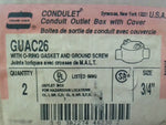  Crouse Hinds GUAC26 Size 3/4" O-Ring Gasket & Ground Scew Joint Image