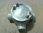  Eaton Crouse-Hinds GUAT26 Outlet Box 3/4" w/O-ring Gasket & Ground Screw Image