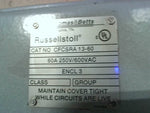  Thomas&Betts Russellstoll CFCSRA 13-60 60AMP 600VAC Switch Breaker Image
