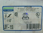  O-Z  Gedney LBY150 Capped Elbows Size 1 1/2" For Hazardous and Image