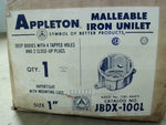  Appleton JBDX100L Size 1" Malleable Iron Unilet Image