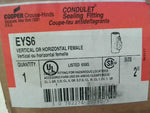  Crouse Hinds EYS6 Vertical or Horizontal Female Conduit Size 2" Image