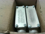  Cooper Crouse Hinds OEC2 Size 3/4" Condulet Outlet 2 pcs Image