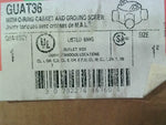  Cooper Crouse Hinds GUAT36 Size 1" O Ring Gasket and Ground Scr Image