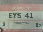  Crouse Hinds EYS 41 Condulet Size 1 1/4" 2 Pcs Image
