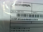 Schmersal 103011412  A-K8P-M12-S-G-5M-GY-1-X-A-4 Cordset Cable  Factory Sealed Image