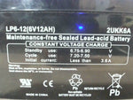  Maintenance-free Sealed Lead Acid Battery LP6-12 6V 12AH Image