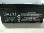  Dual Lite 0120922 6V 3.2AH Cycle Use 7.20-7.50V Image