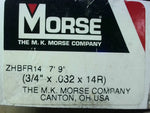 Morse ZHBFR14 7' 9" Band Saw Blade 3/4" x .32 x 14R Image