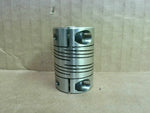  Ruland FCR16-6-6-SS Coupling 6 Beam Clamp 3/8" x 3/8" Bore Size Image