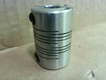  Ruland FCR16-6-6-SS Coupling 6 Beam Clamp 3/8" x 3/8" Bore Size Image