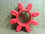  Lovejoy CJ 28 Curved Jaw Coupling Spider 98A Red Polyurethane Image