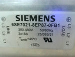  Siemens 6SE7021-8EP87-OFB1 380-480V 50/60HZ Image
