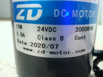  ZD Z2D15-24GN-30S Gear Head 2GN 18K 24VDC 3000RPM Class B Image