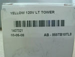  Allen Bradley 855T-B10TL8 Yellow Stack Light 120VAC Series C Image