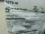  Interlogix 1076-M Recessed Security Door Magnetic Contact 30V M Factory Sealed Image