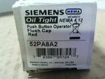  Siemens 52PA8A2 Push Button Operator Red Flush Cap Image