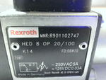  Rexroth R901102747 HED 8 OP 20/100 Pressure Switch 250VAC 5A 12 Image