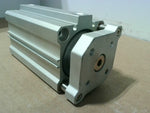  SMC CDQMB50TN-75 Compact Pneumatic Cylinder 50mm Bore x 75mm St Image