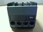  Siemens 3RH2911-1MA11 Auxiliary Switch Block 1NO/3NC 5/50Hz Image