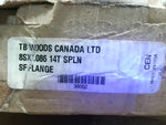  TB Woods 8SX1.086 14T SPLN SF Flange Image