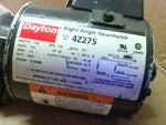  Dayton 4Z275 Right Angle Gearmotor 1/20HP 115 Volts 173 RPM Image