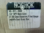  NOSHOK 40-911-3000 1/4" NPT Back Connector Image