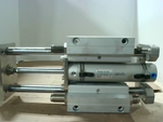  SMC MGGLB40TN-125-K79CL Guided Cylinder 40mm Bore x 125mm Stroke Image