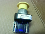  Allen Bradley 800T-FXT9D4 /T 2-Position Twist Release Push Butt Image