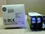  Allen Bradley 800MR-PDT16R Dual Input 120V 60/50HZ Red Lens Image