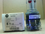  Allen Bradley 800TC-QAH24R Push Button Illuminated Red 24V Image