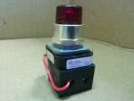  Allen Bradley 800T-QTH2R Push Button 30mm Pilot Light Image