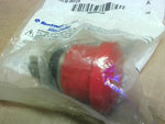  Allen Bradley 800EM-MP24 Push-Pull Red Mushroom Push Button 40m Factory Sealed Image