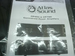  Atlas Sound CP700 Commercial Power Amplifier Dual Channel 700 W Image