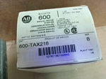  Allen Bradley 600-TAX216 Manual Motor Starter Switch Ser B Image