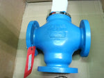  Honeywell V5013C1019 3" Flanged 3-Way Cast Iron Globe Valve Image