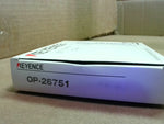  Keyence OP-26751 Optic Sensor Amlifier End Unit Image