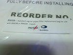  Protexer RMSR Replacement Expand Bag for RM038 or RM039 (3pack) Factory Sealed Image