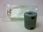  Helical ACR100-12-12 Flexible Aluminum Servo Coupling 0.375" Bores Image