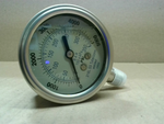  Sealing Equipment 301LFW-254E Liquid Gauge 2-1/2" Dial 1/4" LM Image