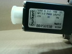  Burkert Type 5282 Servo-Assisted 2/2 Way Solenoid Valve 24VDC 0 Image