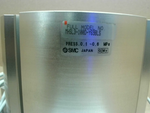  SMC MHSL3-100D Y698LS Slide Guide Round Body Air Gripper 3-Fing Image