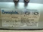  Swagelok SC00030-4U F05F07-N-DS-14 AZNX MS-A30-4DIN Rotary Actu Image