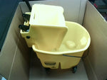  Rubbermaid WaveBrake 35 Quart Mop Bucket with Wringer NWL000063 Image