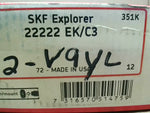  SKF 22222 EK/C3 Spherical Roller Bearing 110x200x53mm Factory Sealed Image